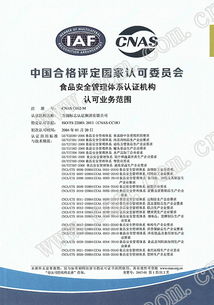 質(zhì)量管理新篇章 方圓標(biāo)志認(rèn)證集團(tuán)的食品安全管理體系認(rèn)可證書(shū)及其多元服務(wù)